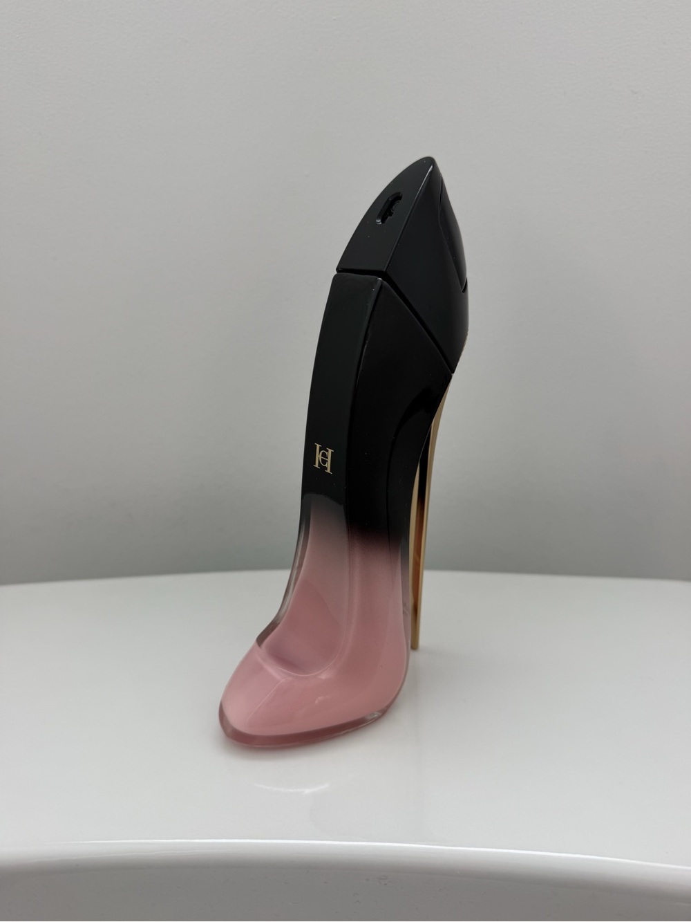 Carolina Herrera Black to Pink Stiletto Perfume Bottle 2.7oz